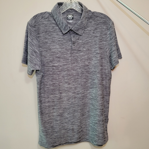 Men's Gray Polo Shirt - Picture 2 of 4